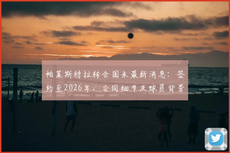 帕莱斯特拉转会国米最新消息：签约至2026年，合同细节及球员背景全面解析